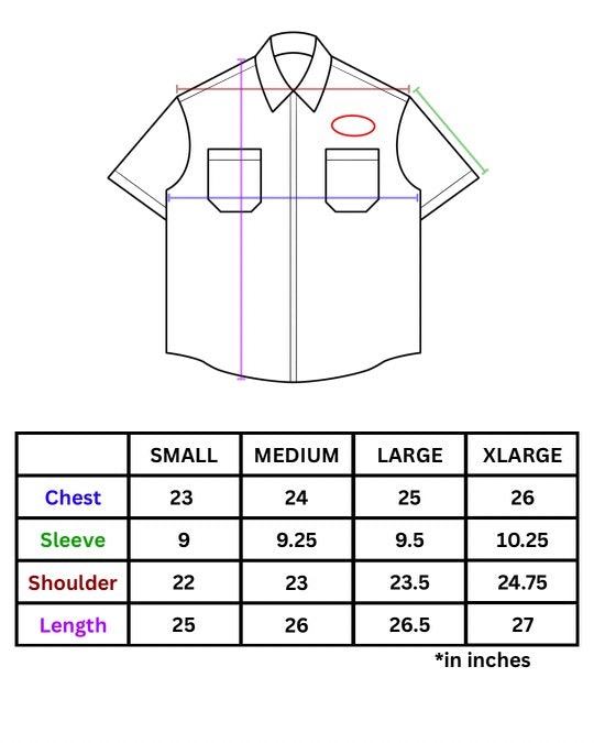 WORK SHIRT SAMPLE RED 1/1